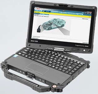 DCU 220 - Interfata touchcreen