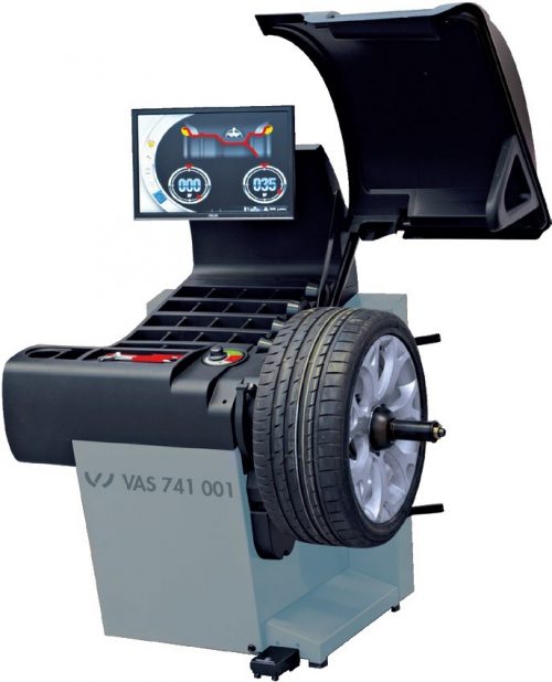 VAS 741 001 - Masina de echilibrat cu monitor LCD