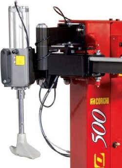 Pneumatic bead pressing tool